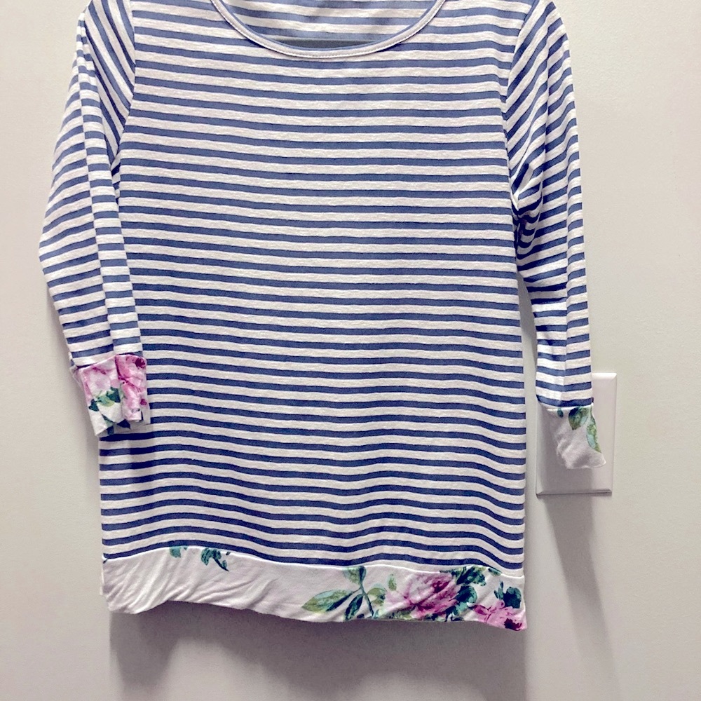 Pink Clover Casual 3/4 Tee